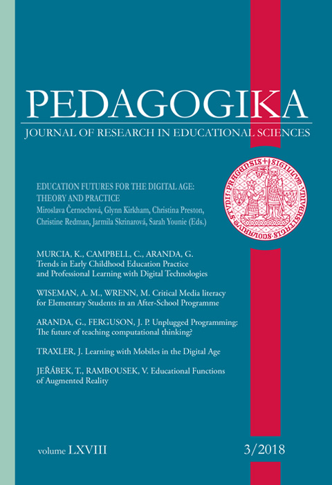 					Náhled Vol 68 No 3 (2018): Education Futures for the Digital Age: Theory and Practice
				